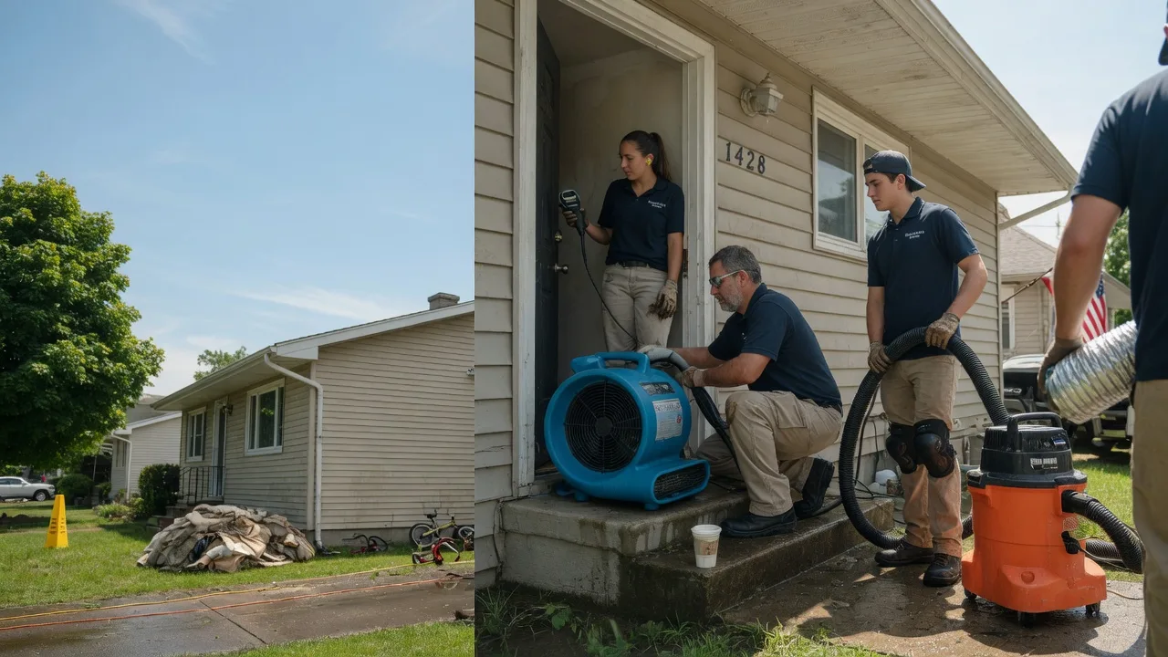 Water Damage Restoration in Schoolcraft, MI near me